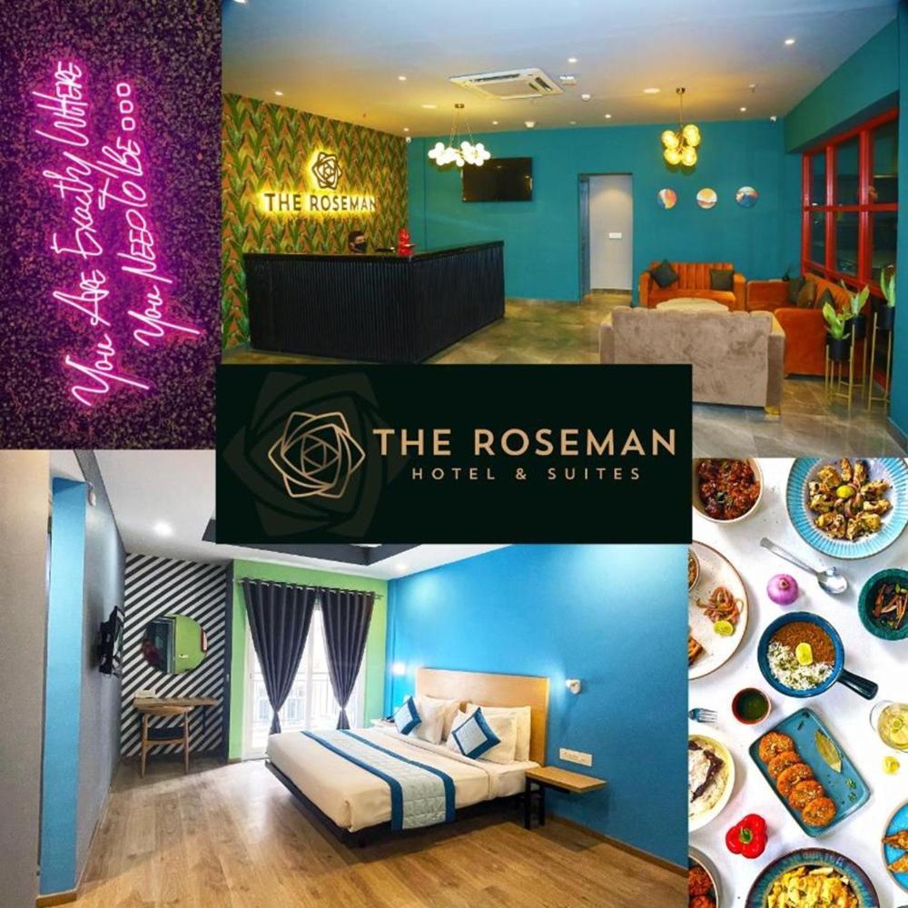 The Roseman Hotel & Suites Ghaziabad Luaran gambar
